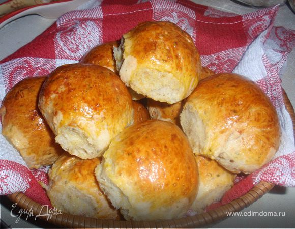 Выпекать при температуре 180 градусов, 30-35 минут.