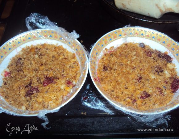 Поместить в холодильник на 1- 2 часа. Перевернуть на тарелку и вкушать.