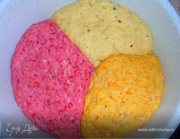 Вот так тесто выглядит через 2 часа.