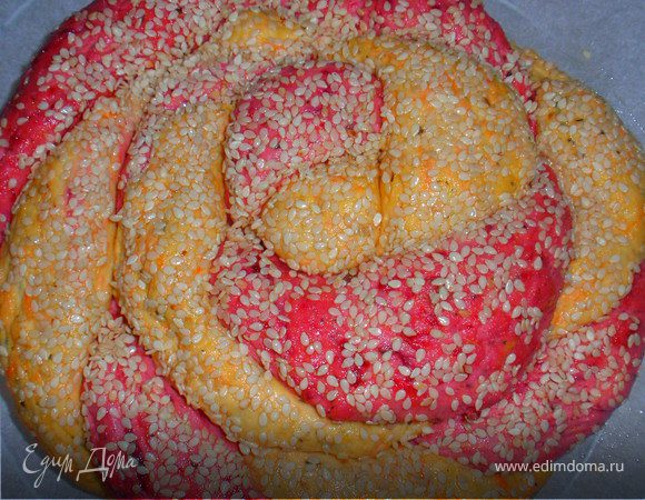 Вот так мой хлебушек выглядел вчера.