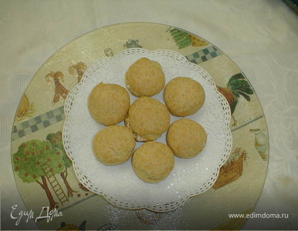 Вложить готовую закуску на тарелку