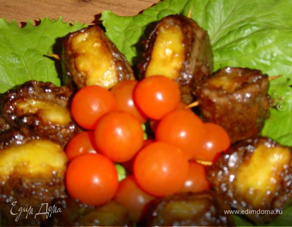 Вот и готова превосходная закуска. У меня не хватает слов описать ее вкус, это надо только попробовать!
           Приятного аппетита