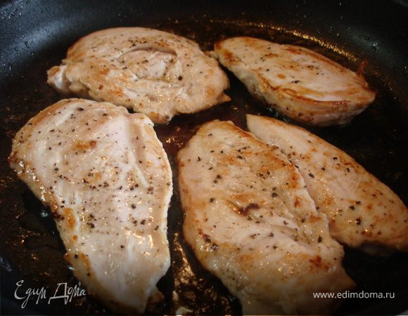 и обжариваем