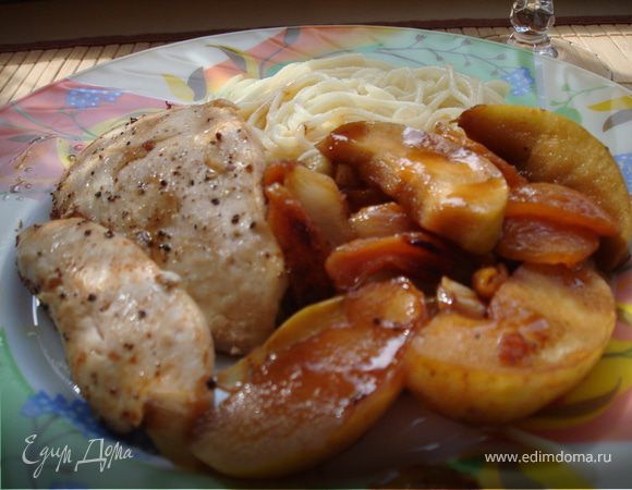 Подаем с гарниром, хотя можно и без...