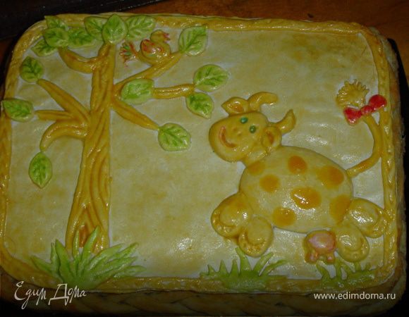 Процесс закончен! В итоге мы получили настоящую картину с веселой БУРЕНКОЙ!