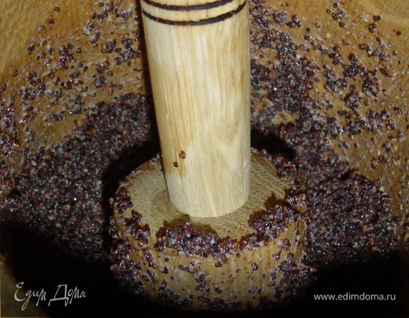 а затем тщательно перетираем.