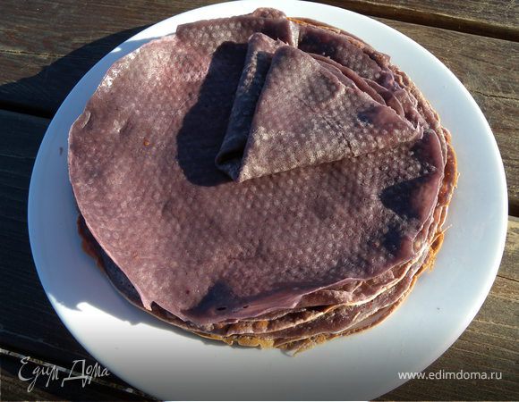 Напечь блинов по вашему рецепту. У меня блины "Обамки". 