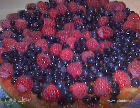 засыпаем ягодами