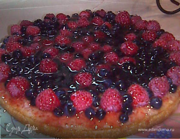 заливаем быстозастывающим желе для торта