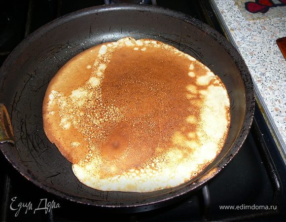 Все просто, готовим тесто, жарим блины