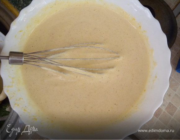 Сделать тесто.