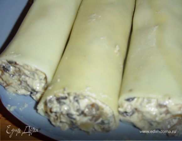 Этой вкуснейшей массой начиняем каннеллони.