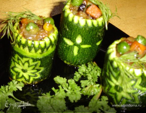 Вот и готовы цуккини! Такие солнечные и весенние!!!