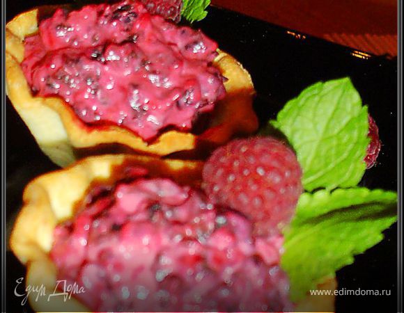 Десертные тарталетки для фуршета готовы!!!