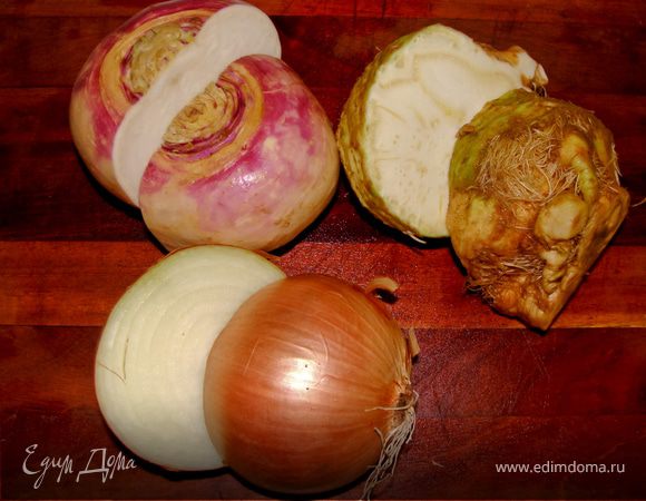 Подготавливаем наши корнеплоды