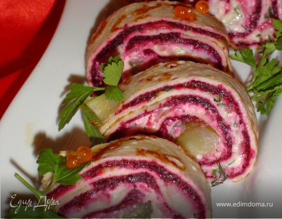 Нарезаем на роллы и подаем к столу!