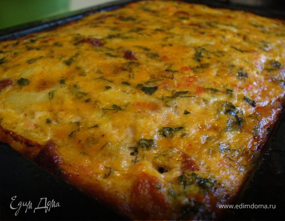 Отправить в духовку на 20-30 минут, до упругой золотистой корочки.
Перед подачей дайте несколько минут остыть.
Приятного вам аппетита!

