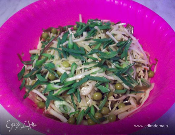 при наличии добавить зелень. У меня был только зеленый лучок.