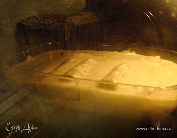 Теперь поставьте в разогретую до 180°C духовку и выпекайте 30 минут.