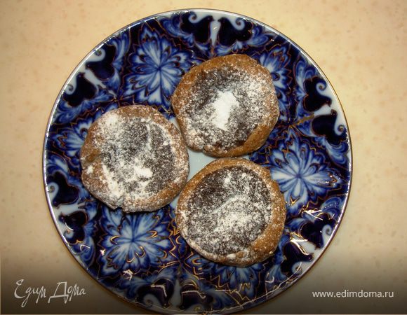 Тогда сделал "колодцы" и наполнил начинкой. Вот так понравилось больше. 