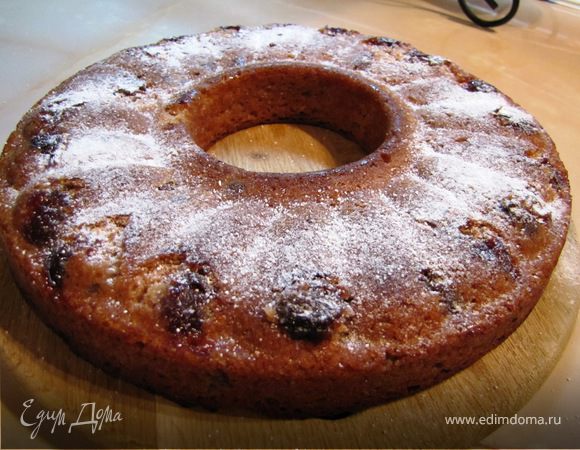 посыпаем сахарной пудрой,