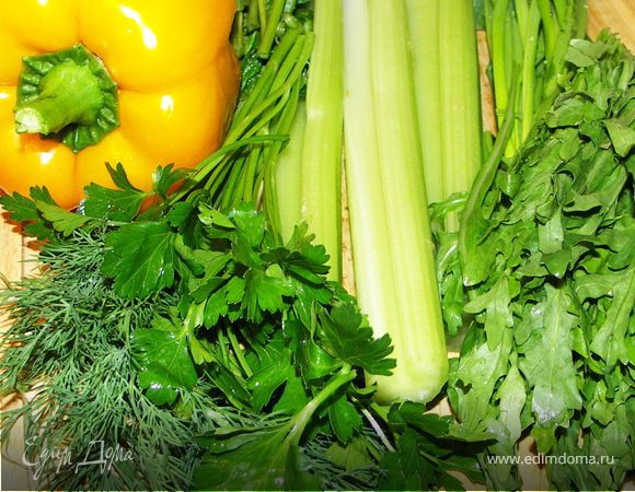 Для того чтобы мясо барашка наилучшим образом переварилось и усвоились все полезные вещества нам нужно кушать его с большим количеством зелени и свежих овощей.