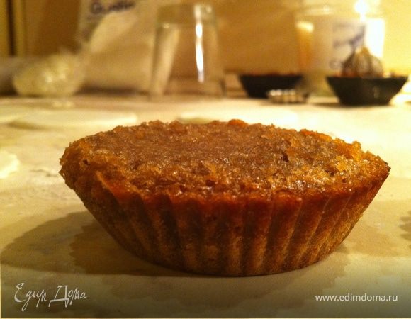 Теперь вернемся к кексам: Срезать верхушку