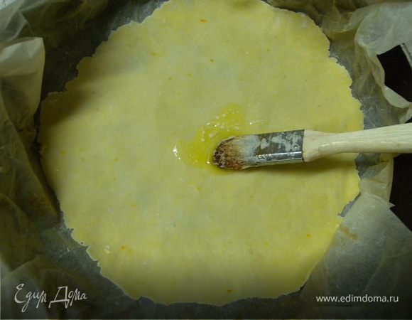 6. Тесто. Потом смазать густо растопленным маслом...