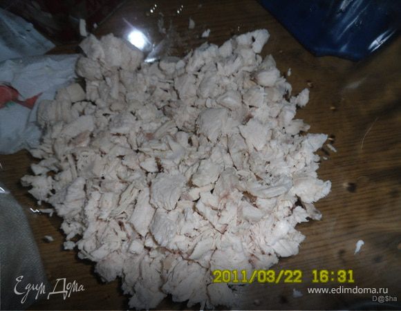 Режем курицу 