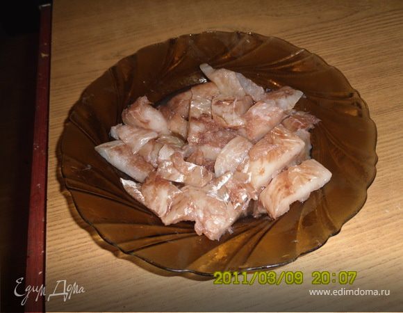 Порезать небольшими ломтиками 