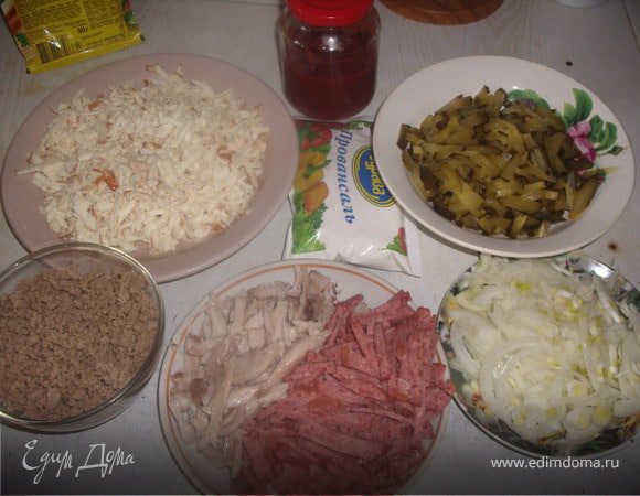 приготовить начинку 