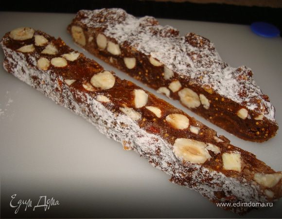 Я не буду описывать аромат и вкус этого пирога, это просто невозможно. Попробуйте сами и вы поймете почему… Одно могу сказать, вы можете заменять ингредиенты на свое усмотрение, брать орехи или сухофрукты те, которые вам нравятся и специи, которые предпочитаете вы. Ничего страшного в этом нет, просто появится еще один рецепт панфорте, который теперь уже в вашей семье будут передавать из поколения в поколение… Удачи и приятного аппетита!!!