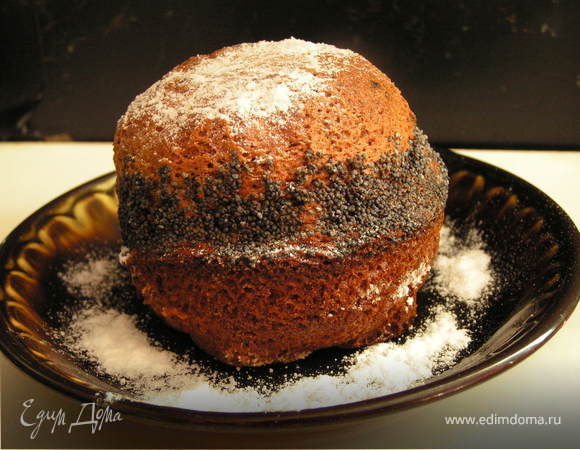 Достав, украсить по желанию)
Например сахарной пудрой.)