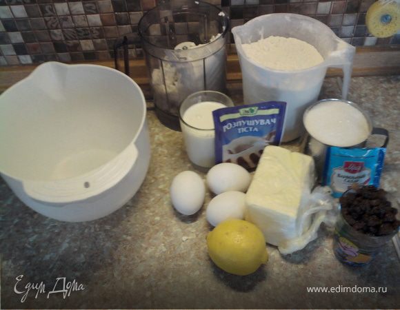 Духовку включаем на 180 гр.