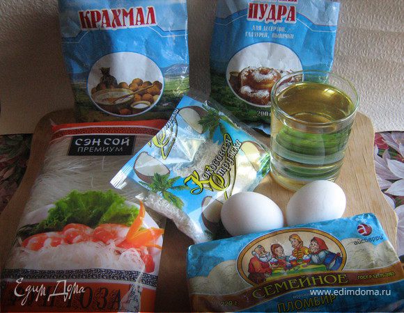 Продукты для мороженого: