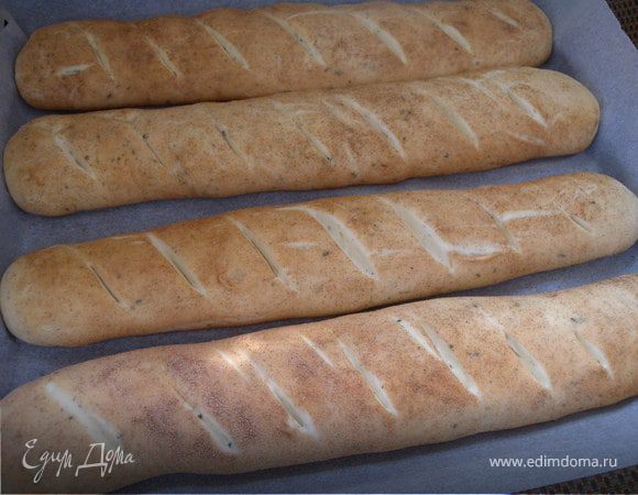 Нарезать резким движением ножом полоски и поставить подойти...