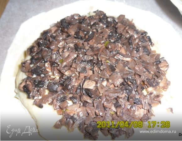 Опять блинчик - грибная начинка