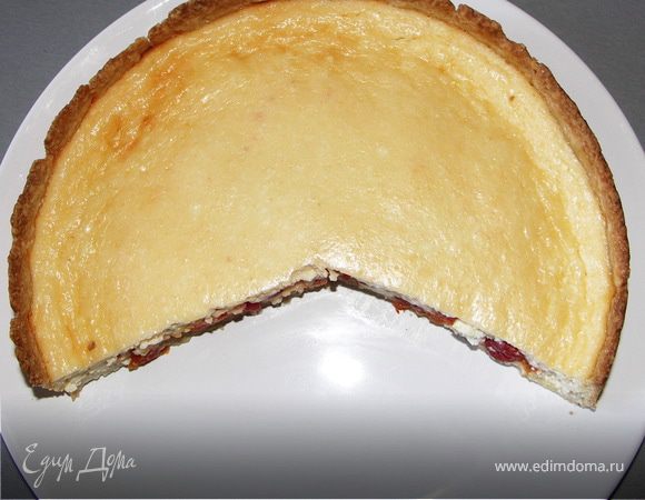 Наш нежнейший творожный пай готов:))Приятного аппетита!