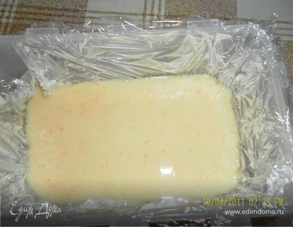 третий слой готовим точно так же как и первый.