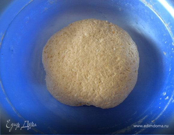 4. Поставить в теплое место на 1,5-2 часа накрыв кухонным полотенцем.