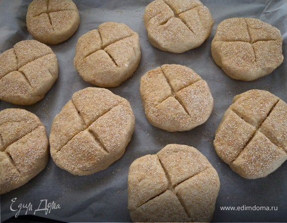 ... резкими движениями ножа сделать глуокие надрезы. Поставит подойти на 30-60 минут...