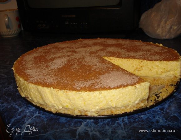 Украсить по желанию шоколадной крошкой. 