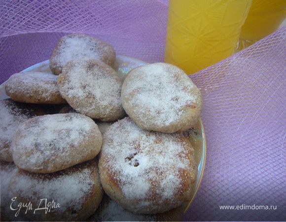 Присыпать сахарной пудрой.
Приятного аппетита!