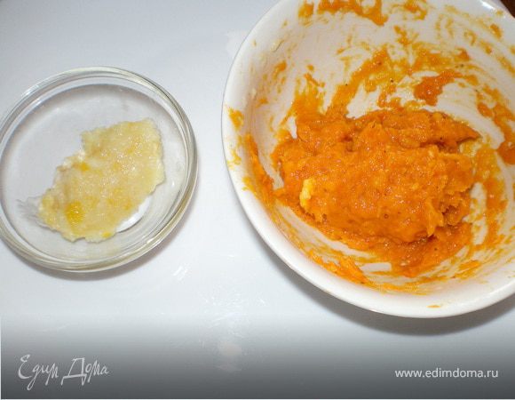 все пюрировать отдельно, с помощью блендера .