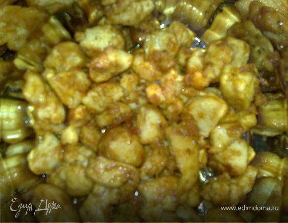 Обжарить на растительном масле до золотистой корочки.