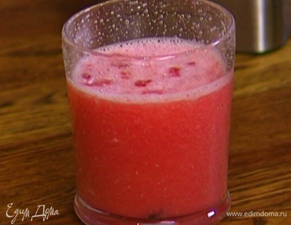 Подавать в бокалах.