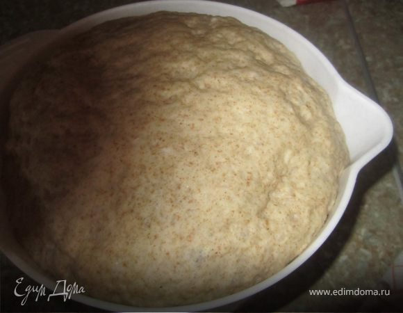 Тесто должно увеличится вдвое