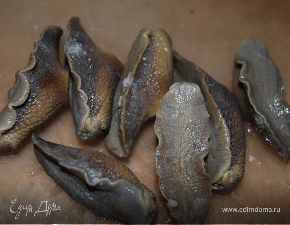 Вот такие остатки от первоначального материала мы будем использовать для дальнейшего приготовления.