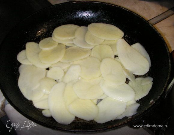 Выкладываем первый слой