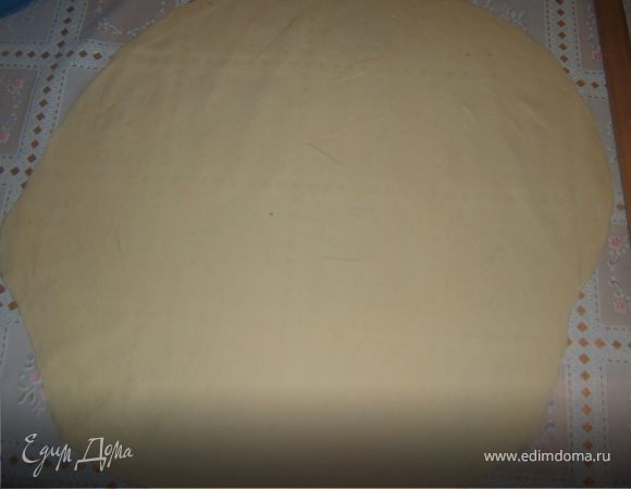 Раскатать в большой круг